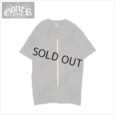 画像1: 【50%OFF】GoneR ゴナー Tie-dye Line Tシャツ D.CHOCOLATE