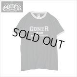 【50%OFF】GoneR ゴナー College Ringer Tシャツ SUMI/H.GRAY