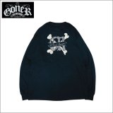 GoneR ゴナー GoneR feat.Yohji L/S Tシャツ BLACK 