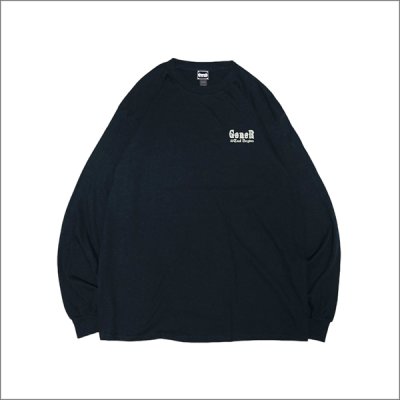 画像2: GoneR ゴナー GoneR feat.Yohji L/S Tシャツ BLACK 