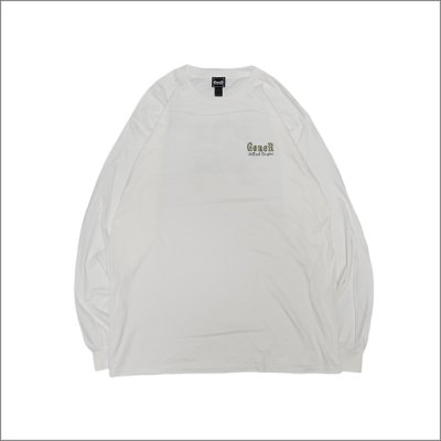 画像2: GoneR ゴナー GoneR feat.Yohji L/S Tシャツ WHITE