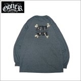 GoneR ゴナー GoneR feat.Yohji L/S Tシャツ D.HEATHER