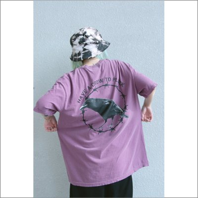 画像1: isxnot イズノット crow Tシャツ 2カラー