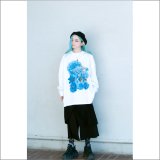 isxnot イズノット Flower L/S Tシャツ 2カラー