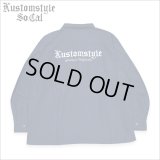 【送料無料】KustomStyle カスタムスタイル SOUTHERN CALIFORNIA L/Sシャツ NAVY