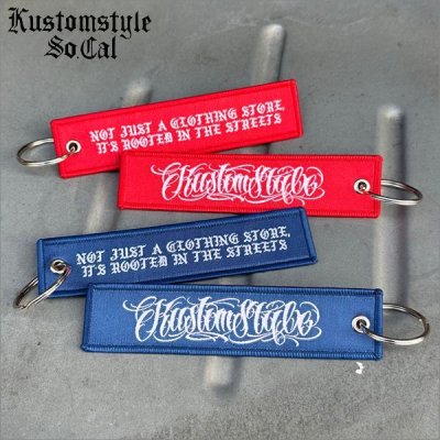 画像1: KustomStyle カスタムスタイル LUGGAGE KEY CHAIN 2カラー