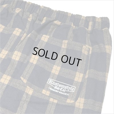 画像4: 【送料無料】KustomStyle カスタムスタイル SUPREME QUALITY '24 CHECK パンツ BLACK/TAN