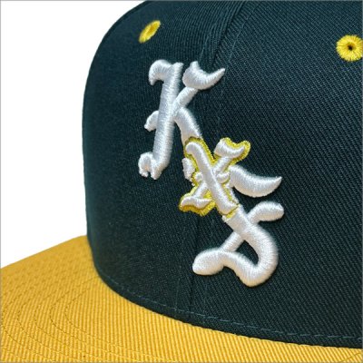 画像2: KustomStyle カスタムスタイル CHISOX スナップバックCAP YELLOW/GREEN