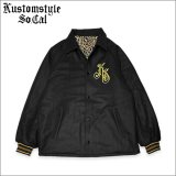 【送料無料】KustomStyle カスタムスタイル PLAQUE CAR CLUB JKT BLACK