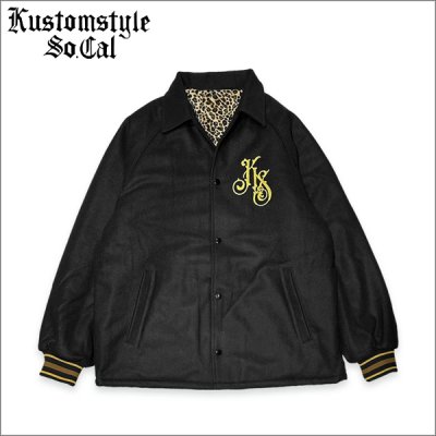 画像1: 【送料無料】KustomStyle カスタムスタイル PLAQUE CAR CLUB JKT BLACK