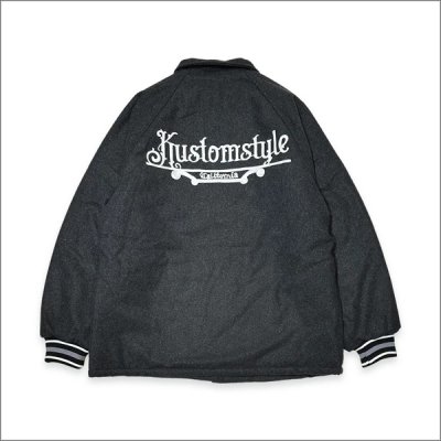 画像2: 【送料無料】KustomStyle カスタムスタイル PLAQUE CAR CLUB JKT CHARCOAL