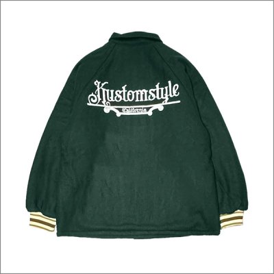 画像2: 【送料無料】KustomStyle カスタムスタイル PLAQUE CAR CLUB JKT GREEN