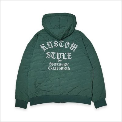 画像2: 【送料無料】KustomStyle カスタムスタイル SHADES リバーシブルJKT GREEN