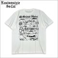 KUSTOMSTYLExUSVERSUSTHEM COLLABORATION Tシャツ WHITE