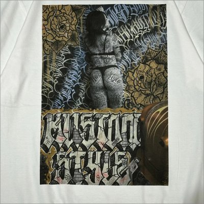 画像4: KustomStyle カスタムスタイル KARMA Tシャツ WHITE