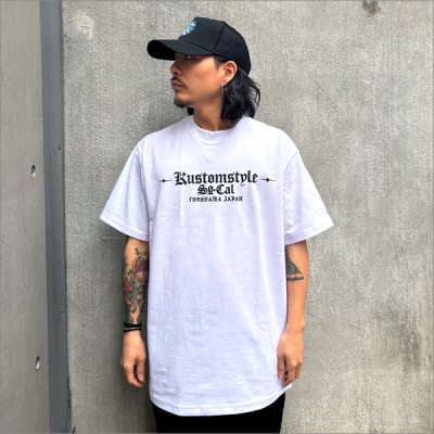 画像3: KustomStyle カスタムスタイル ESTILO CALIFAS Tシャツ WHITE