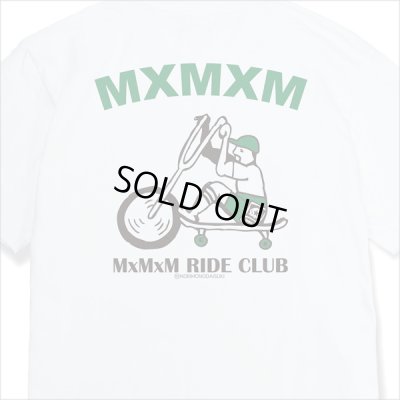 画像4: MxMxM マジカルモッシュミスフィッツ MxMxM RIDE CLUB Tシャツ WHITE