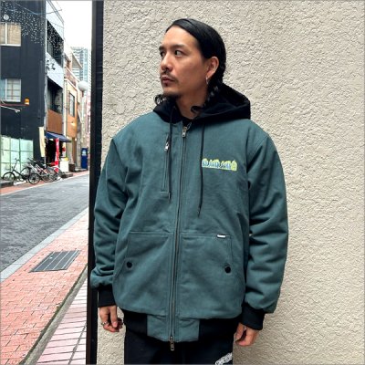 画像3: 【送料無料】MxMxM マジカルモッシュミスフィッツ MxMxM FIRE HEAVY JKT GREEN