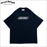 over print オーバープリント NEW STANDARD Tシャツ BLACK