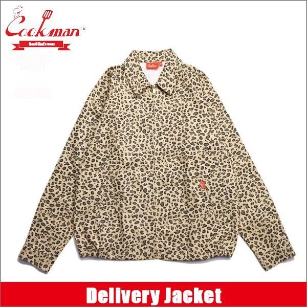 画像1: 【送料無料】COOKMAN クックマン Delivery JKT LEOPARD (1)