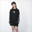 画像8: 【送料無料】SKULL SKATES スカルスケーツ Logo L/S Tee BLACK/WHITE (8)