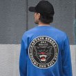 画像8: CAPTAIN STREET BP L/S Tシャツ BLUE キャプテンストリート (8)