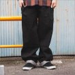 画像8: 【送料無料】COOKMAN クックマン Semiwide Chef パンツ DENIM BLACK (8)