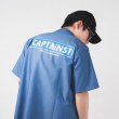 画像8: 【送料無料】CAPTAIN STREET RS S/Sワークシャツ BLUE キャプテンストリート (8)