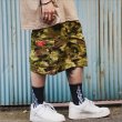 画像10: 【送料無料】COOKMAN クックマン Chef カーゴショーツ Ripstop Woodland Camo GREEN (10)