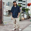 画像5: 【送料無料】BLUCO ブルコ OMBRE BIG POCKET WORK SHIRT S/S NAVY (5)