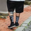 画像7: CAPTAIN STREET DFYR SOCKS BLACK キャプテンストリート (7)