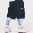 画像8: 【送料無料】COOKMAN クックマン Chef カーゴショーツ DENIM (8)