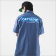 画像12: 【送料無料】CAPTAIN STREET RS S/Sワークシャツ BLUE キャプテンストリート (12)