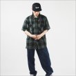 画像6: 【送料無料】BLUCO ブルコ BUFFALO CHECK WORK SHIRT S/S MOSS GREEN (6)