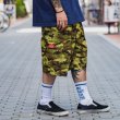 画像12: 【送料無料】COOKMAN クックマン Chef カーゴショーツ Ripstop Woodland Camo GREEN (12)