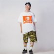 画像7: 【送料無料】SKULL SKATES スカルスケーツ BURBS Tシャツ WHITE/ORANGE (7)