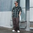 画像7: 【送料無料】BLUCO ブルコ BUFFALO CHECK WORK SHIRT S/S MOSS GREEN (7)