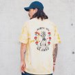 画像9: Deviluse デビルユース Born to Be Free Tシャツ YELLOW TIEDYE (9)