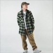 画像7: 【送料無料】CAPTAIN STREET CAPTAINST CHECK L/S シャツ OLIVE キャプテンストリート (7)