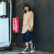 画像8: CAPTAIN STREET Old CS L/S Tシャツ CAMEL キャプテンストリート (8)