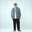 画像6: 【送料無料】BLUCO ブルコ BUFFALO CHECK FLANNEL SHIRTS NAVY (6)