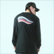 画像10: CAPTAIN STREET Shark Mouth L/S Tシャツ BLACK キャプテンストリート (10)