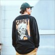 画像12: CAPTAIN STREET Skull CTK L/S Tシャツ BLACK キャプテンストリート (12)