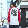 画像9: CAPTAIN STREET 8Ball Raglan L/S Tシャツ BURGUNDY キャプテンストリート (9)