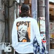 画像8: CAPTAIN STREET Skull CTK L/S Tシャツ WHITE キャプテンストリート (8)