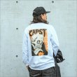 画像9: CAPTAIN STREET Skull CTK L/S Tシャツ WHITE キャプテンストリート (9)