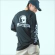 画像16: 【送料無料】SKULL SKATES スカルスケーツ Logo L/S Tee BLACK/WHITE (16)