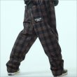 画像8: 【送料無料】KustomStyle カスタムスタイル SUPREME QUALITY '24 CHECK パンツ BLACK/WINE RED (8)