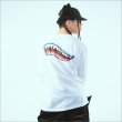 画像12: CAPTAIN STREET Shark Mouth L/S Tシャツ WHITE キャプテンストリート (12)