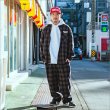 画像7: 【送料無料】KustomStyle カスタムスタイル SUPREME QUALITY '24 CHECK L/Sシャツ BLACK/WINE RED (7)